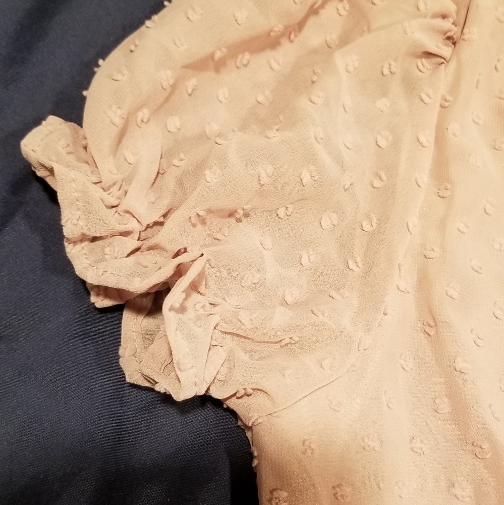Drawstring Waist Solid Romper - Picture 3 of 8
